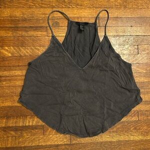 Forever 21 Charcoal Camisole Top